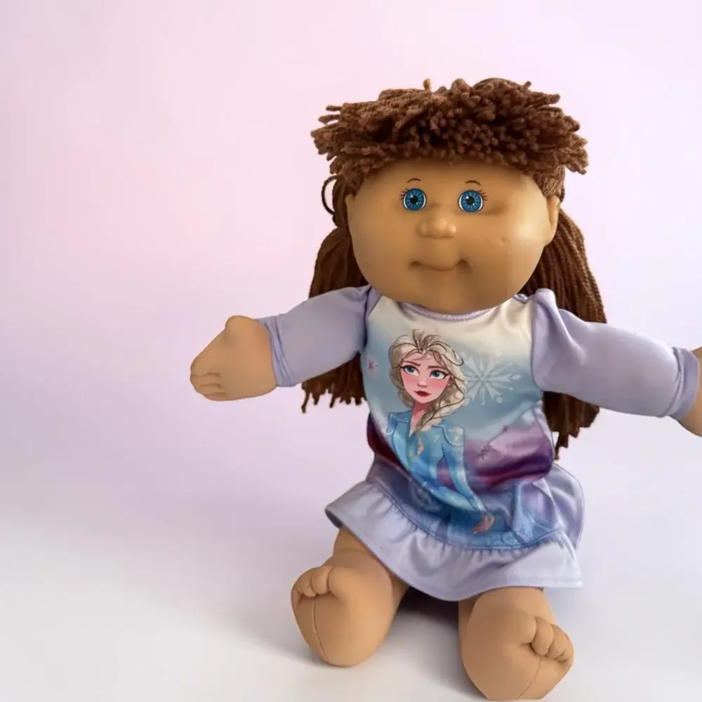 Vintage 2004 Cabbage Patch Kid Play Along PA-2 18 Inch Doll Brown Pigtails
